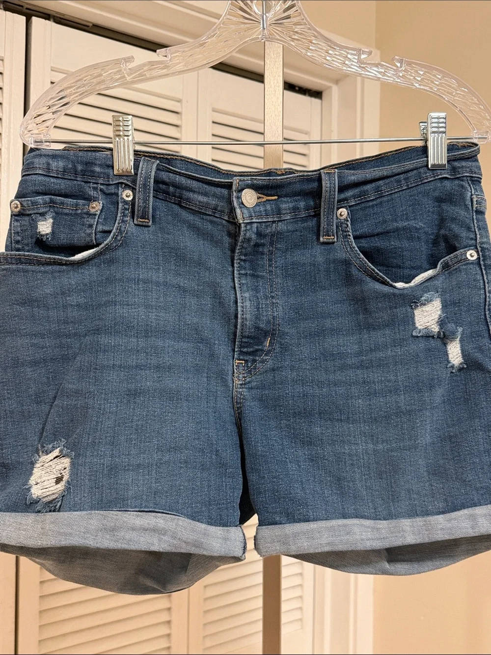 Levi’s Denim Women’s Shorts - Blue